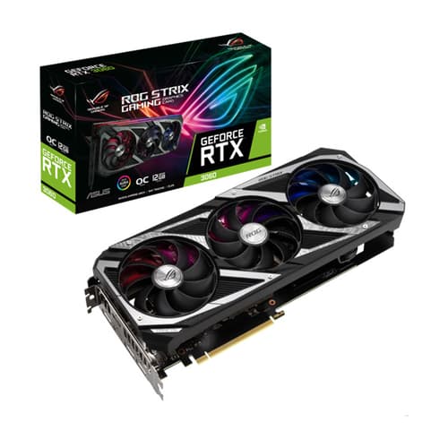 Asus ROG Strix RTX 3060 OC Gaming 12GB Graphics Card
